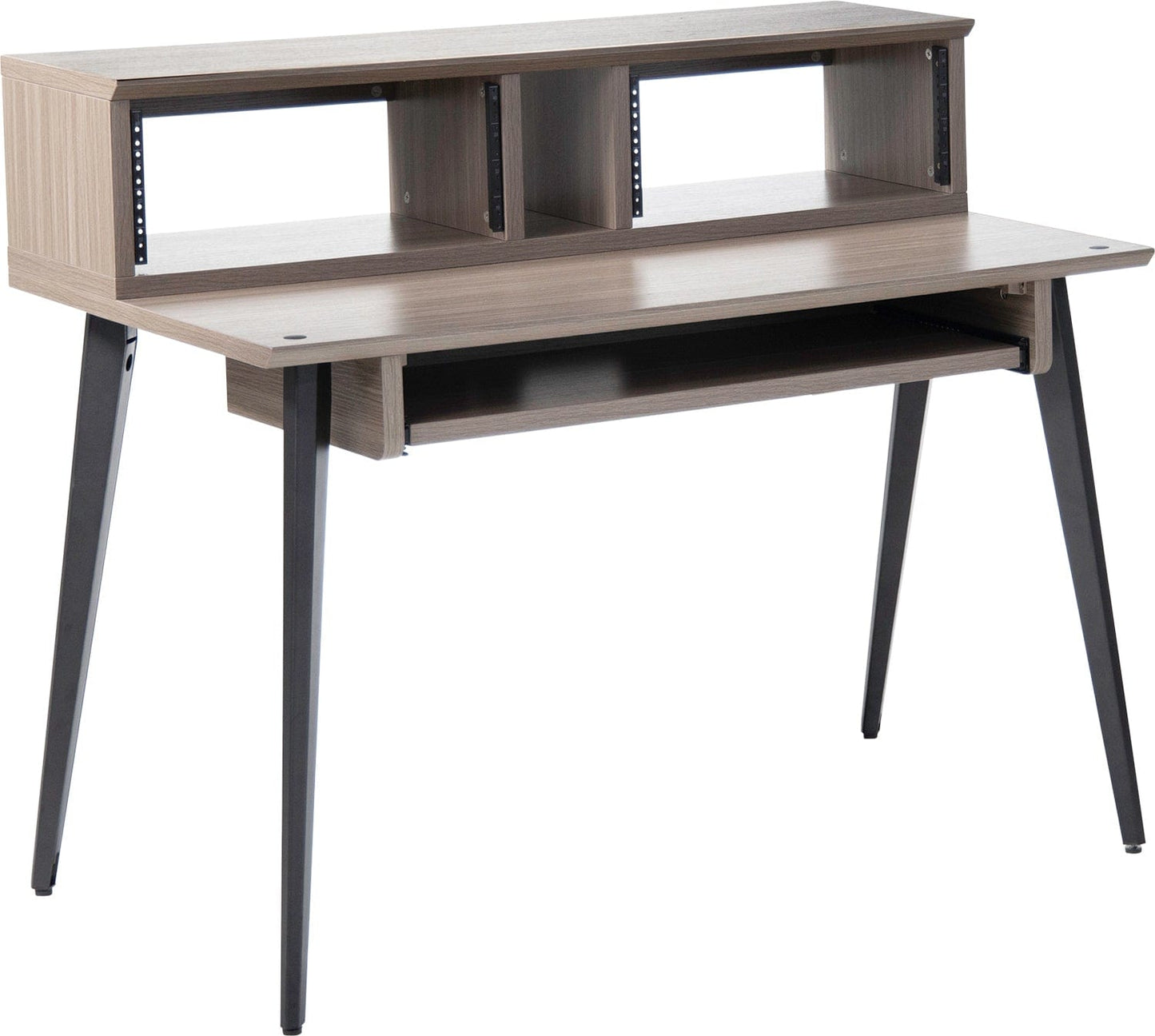 Gator GFW-ELITEDESK-G Elite Furniture Series Main Desk Driftwood Grey - PSSL ProSound and Stage Lighting