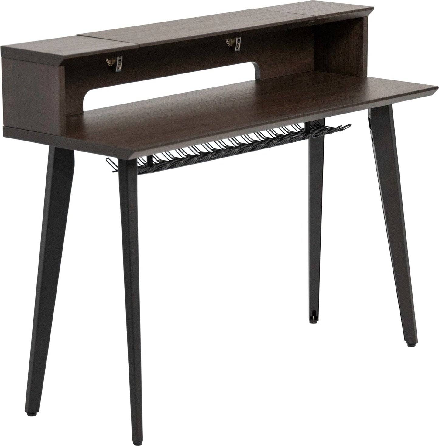 Gator GFW-ELITEKEYTBL61-B Elite Furniture 61 Keyboard Table Walnut - PSSL ProSound and Stage Lighting
