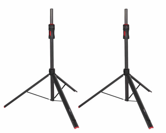 Gator GFW-ID-SPKR-SET Frameworks ID Series Speaker Stand Pair with Bag - ProSound and Stage Lighting