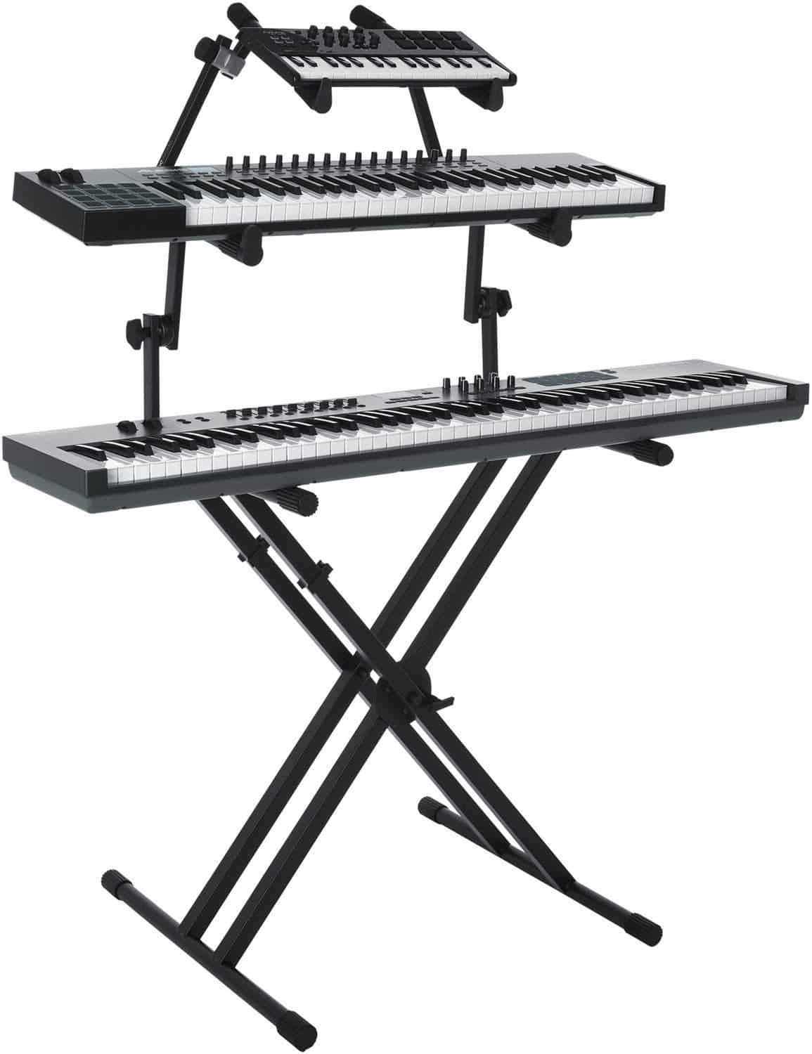 Gator GFW-KEY-5100XT Keyboard Stand 3rd Tier - ProSound and Stage Lighting