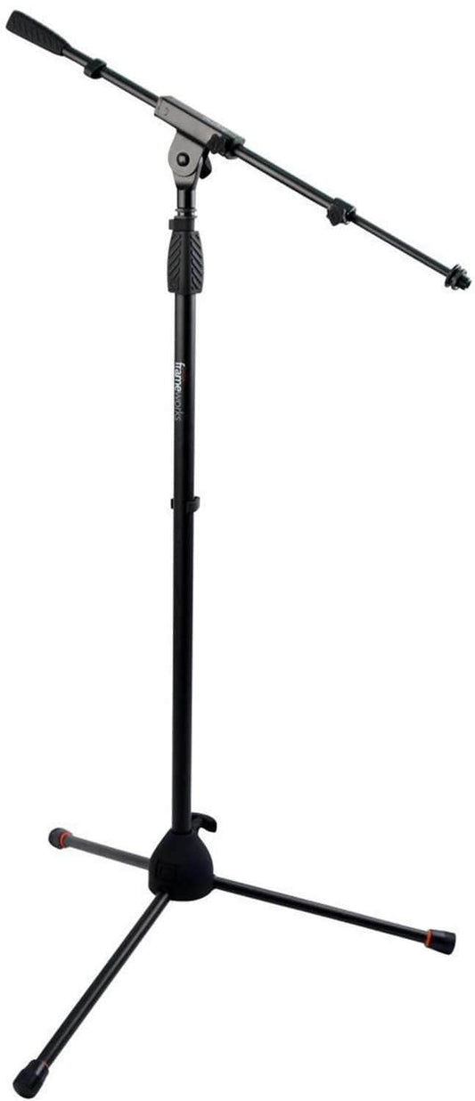 Gator GFW-MIC-2020 Tripod Mic Stand with Telescoping Boom - ProSound and Stage Lighting