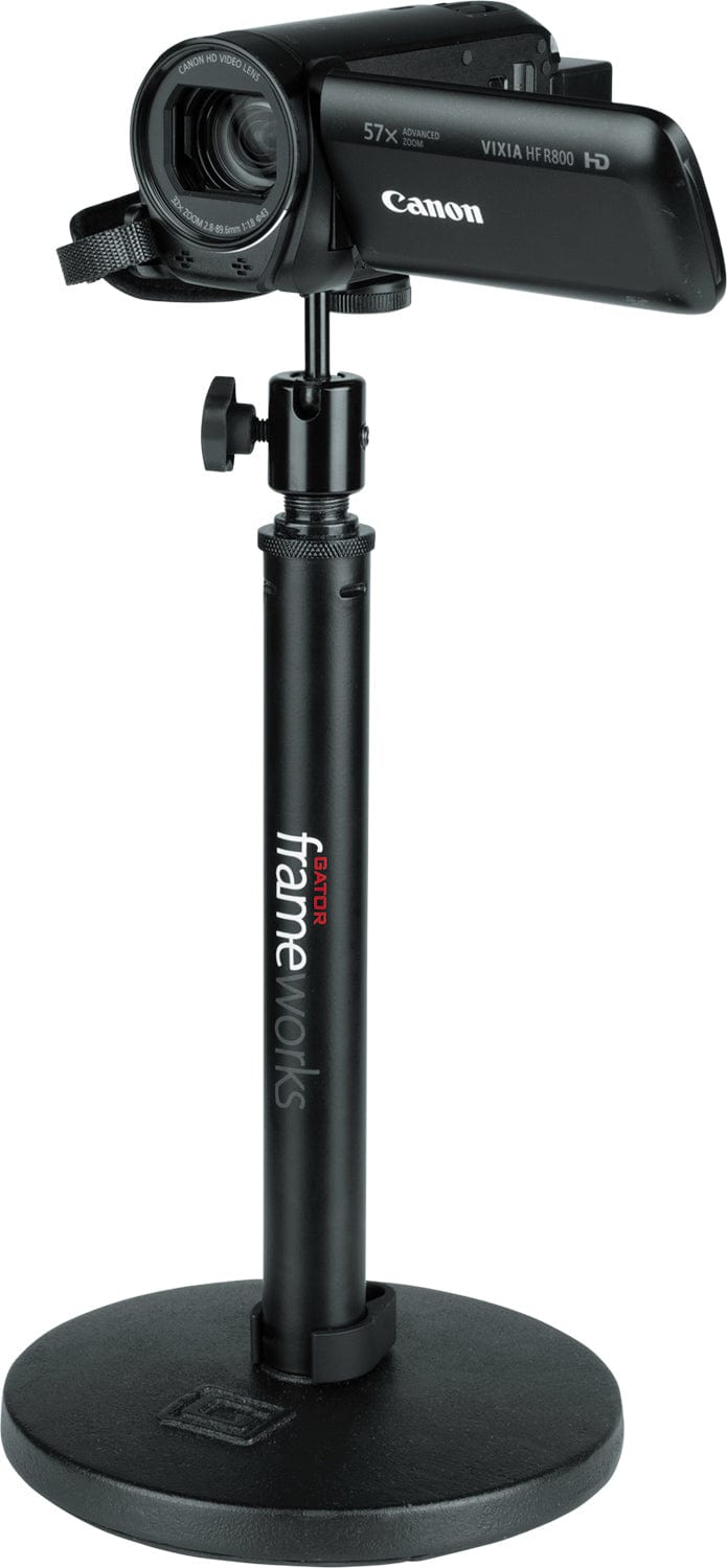 Gator GFW-MIC-CAMERA-MT Ball and Socket Camera Mount Microphone Stand Adapter - PSSL ProSound and Stage Lighting