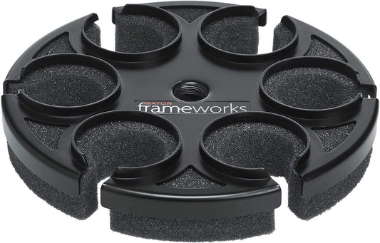 Gator Frameworks Multi Mic Stand Tray for 6 Mics - ProSound and Stage Lighting
