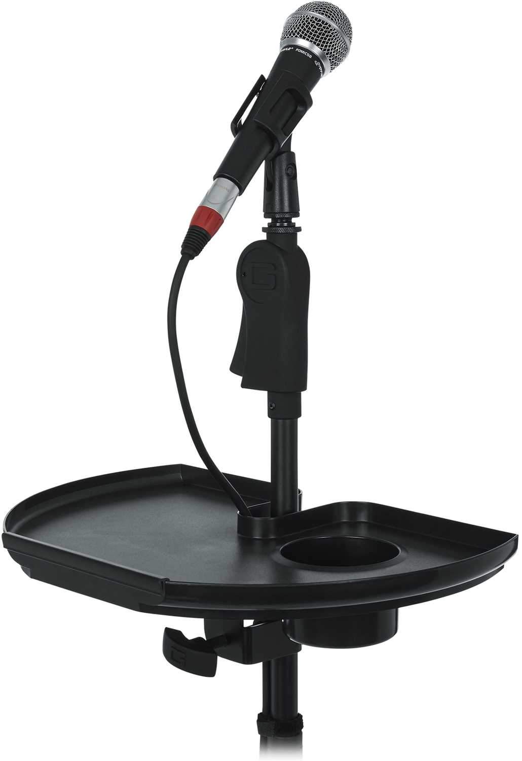 Gator Frameworks XL Mic Stand Accessory Tray - ProSound and Stage Lighting
