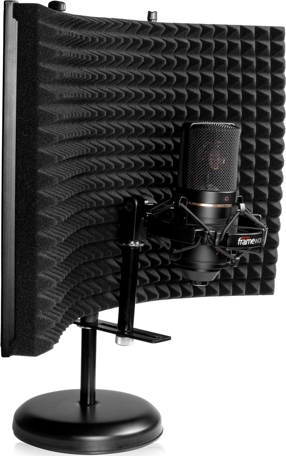 Gator GFW-MICISO1216 Frameworks Desk 12x16-inch Microphone Isolation Shield - PSSL ProSound and Stage Lighting