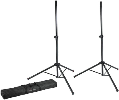 Gator GFW-SPK-2000SET Speaker Stand Pair with Bag - ProSound and Stage Lighting