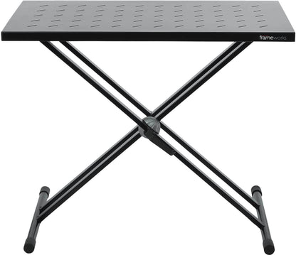 Gator Frameworks Utility Table with Double-X Stand - ProSound and Stage Lighting