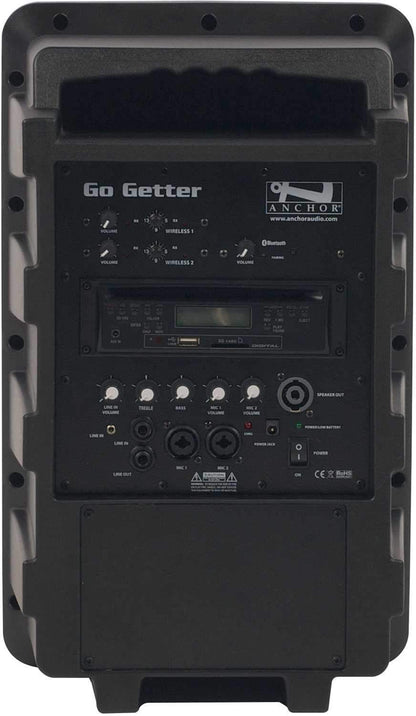 Anchor GoGetter with Bluetooth & 2 Wireless Receivers - ProSound and Stage Lighting