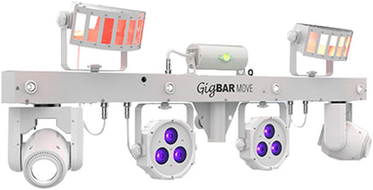 Chauvet DJ GigBAR MOVE 5-in-1 Lighting System (White) - PSSL ProSound and Stage Lighting