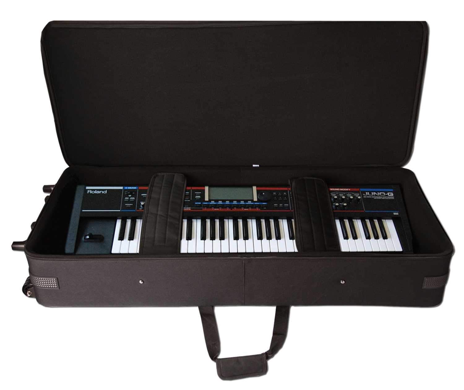 Gator Slim Lightweight 61 Note Keyboard Case - ProSound and Stage Lighting