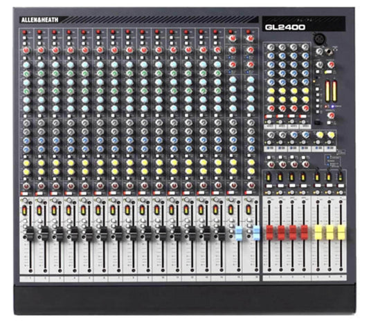 Allen & Heath GL2400-16 4 Bus 16 Ch Live Mixer - ProSound and Stage Lighting
