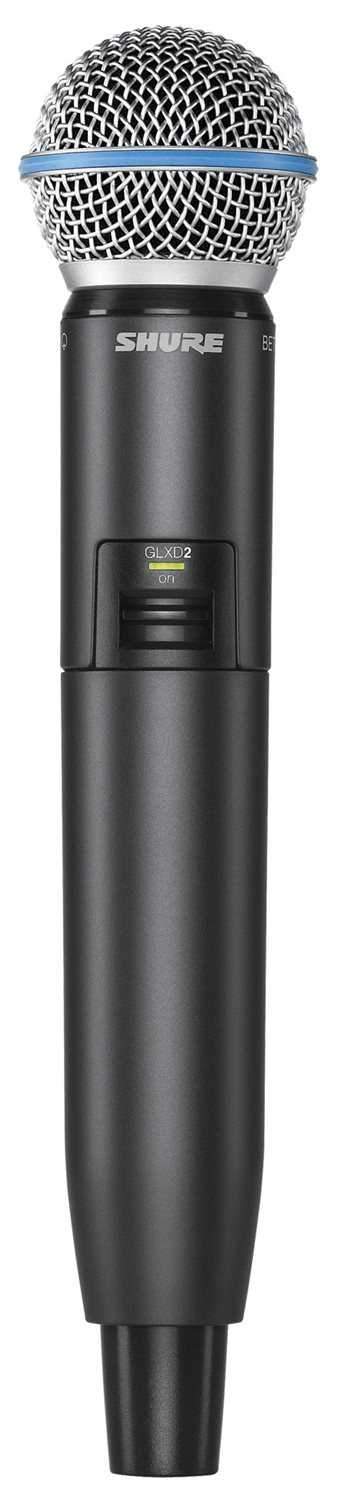Shure GLXD24/B58 Digital Wireless Microphone with Beta58 - ProSound and Stage Lighting