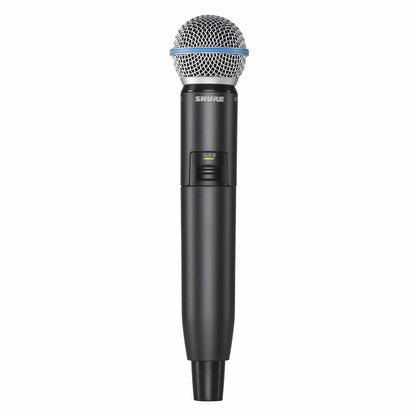Shure GLXD24R/B58 Advanced Wireless Vocal Mic with Beta58A - ProSound and Stage Lighting