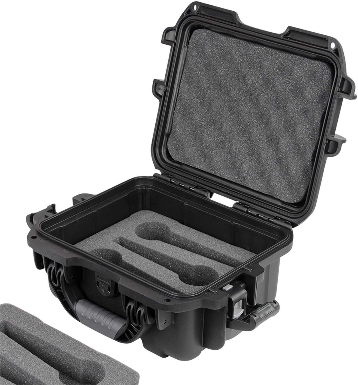 Gator GM-06-MIC-WP Waterproof Mic Case for 6 Mics - ProSound and Stage Lighting