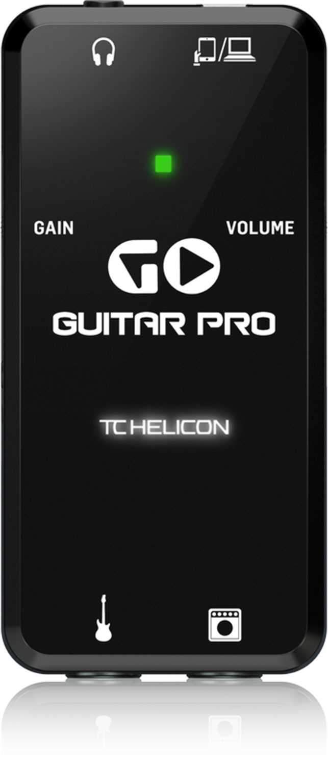 TC Helicon GO GUITAR PRO Mobile Guitar Interface - ProSound and Stage Lighting