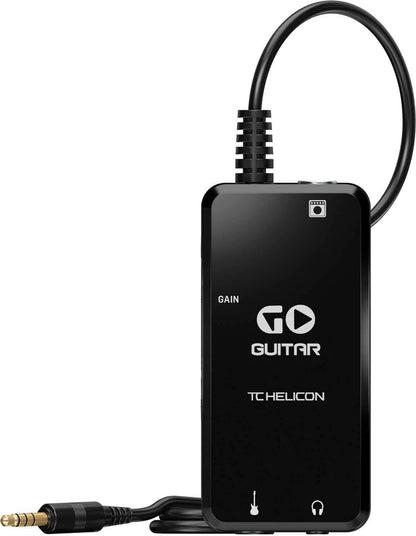 TC Helicon Go Guitar Portable Guitar Interface - ProSound and Stage Lighting