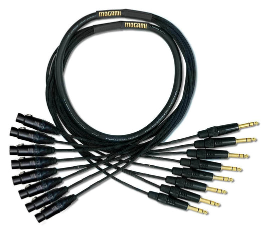 Mogami Gold Snake 8 Ch 1/4 TRS to F XLR Cable 5ft - ProSound and Stage Lighting