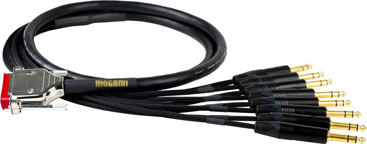 Mogami Interface DB25 to 1/4 TRS 8 Ch Cable 20ft - ProSound and Stage Lighting
