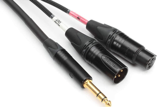 Mogami Studio Insert 1/4 TRS to XLR Cable 6ft - ProSound and Stage Lighting