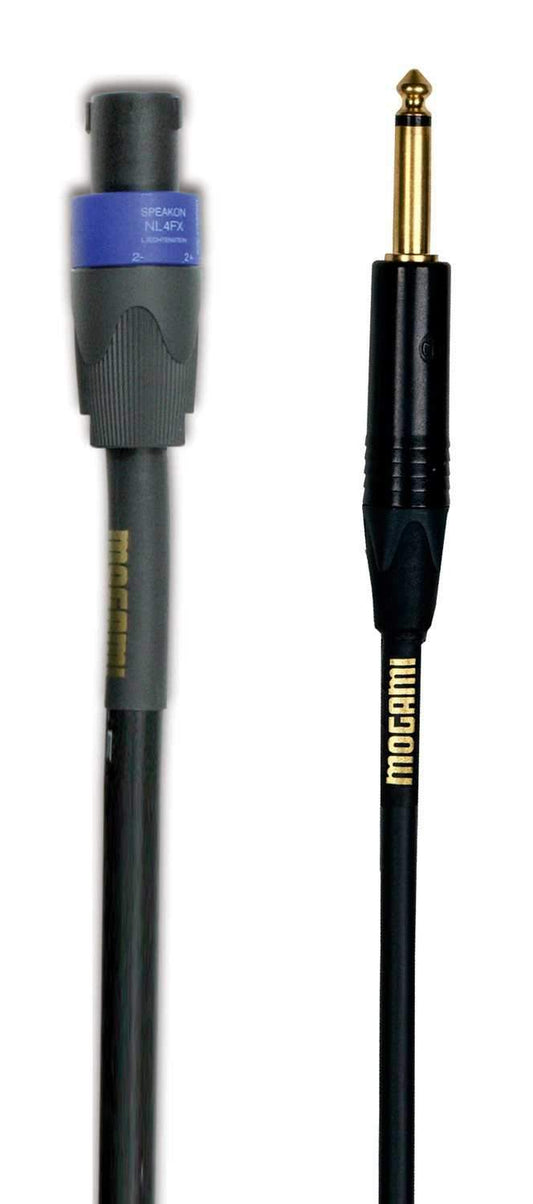 Mogami Gold Speaker Speakon to 1/4 Cable 3ft - ProSound and Stage Lighting