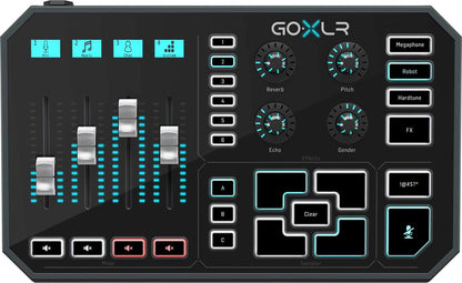 TC Helicon GoXLR Broadcaster 4-Channel Audio Mixer w/ Effects - ProSound and Stage Lighting