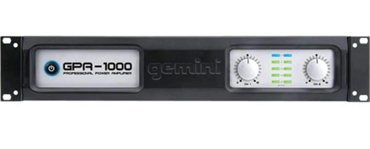 Gemini GPA-1000 Stereo Power Amplifier 70 Watts - ProSound and Stage Lighting
