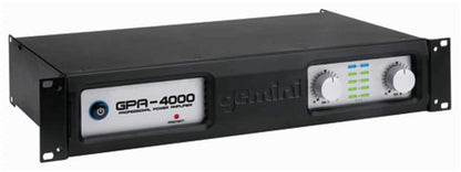Gemini GPA-4000 Stereo Power Amplifier 200 Watts - ProSound and Stage Lighting