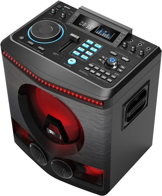 Gemini GPK-800 2400W BT Karaoke Party System - ProSound and Stage Lighting