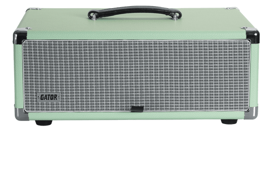 Gator Vintage Amp Vibe Rack Case - 3U Seafoam Green - PSSL ProSound and Stage Lighting