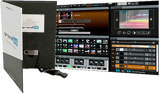 ADJ American DJ Arkaos Grand VJ 2.0 Video Mixing Software - ProSound and Stage Lighting
