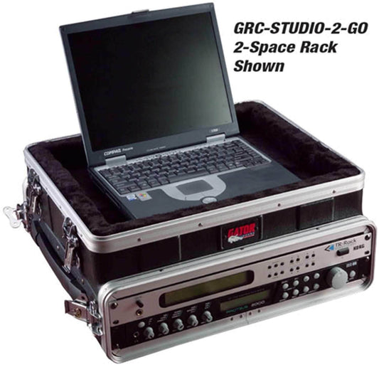 Gator GRC-STUDIO4GO-W Laptop/Mixer Case & 4U Rack - ProSound and Stage Lighting