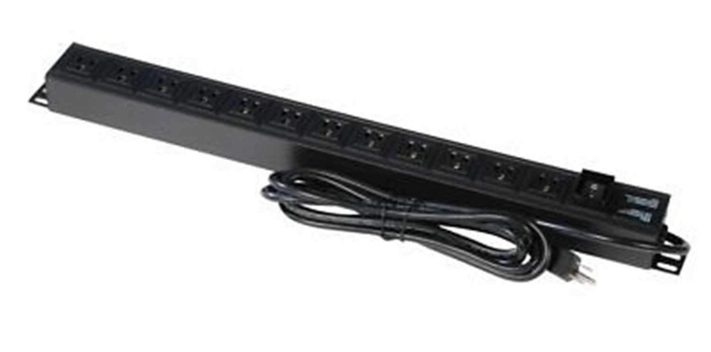 Gator GRW-PWRVERT-12 12-Outlet Power Strip - ProSound and Stage Lighting