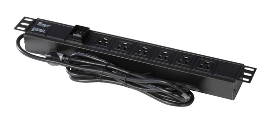 Gator GRW-PWRVERT-6 6-Outlet Power Strip - ProSound and Stage Lighting