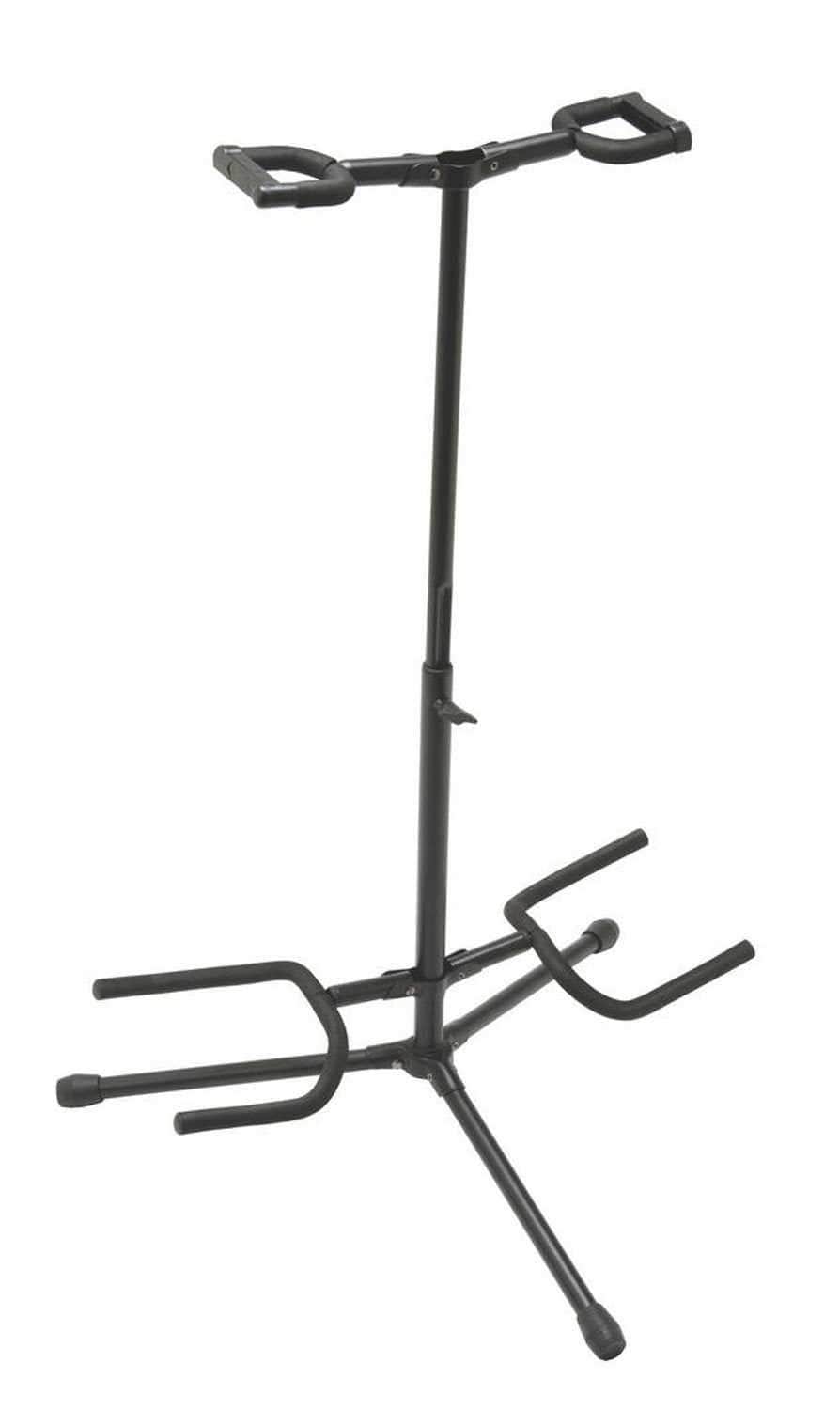 On Stage GS7221BD Folding Dual Guitar Stand - ProSound and Stage Lighting