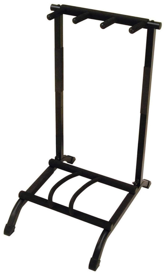 On Stage GS7361 Foldable Guitar Stand Holds 3 - ProSound and Stage Lighting