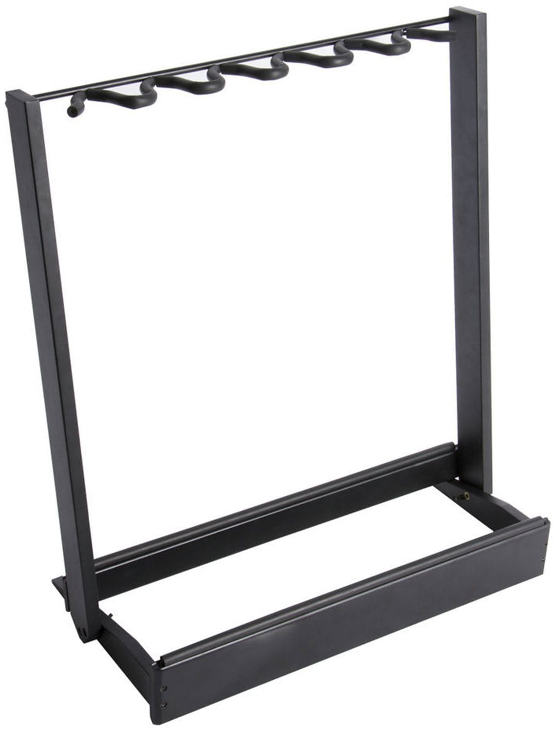 On-Stage GS7563B Side-Loading Guitar Rack - Black - ProSound and Stage Lighting