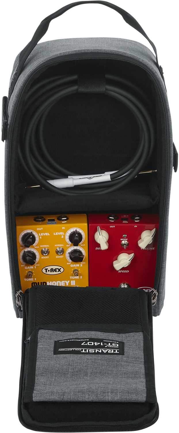 Gator GT-1407-GRY Guitar Accessory Bag Add-On - ProSound and Stage Lighting