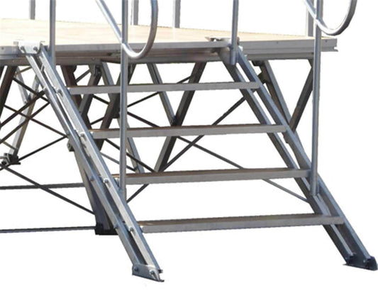 Global Truss GT STAIR 3.28 Ft Staircase for Portable Stage - ProSound and Stage Lighting