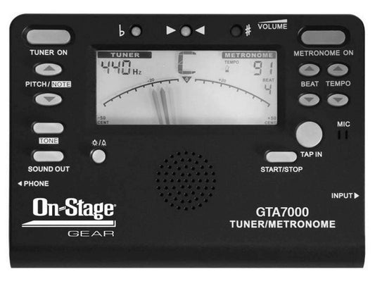 On-Stage Chromatic Tuner/Metronome/Tone Generator - ProSound and Stage Lighting