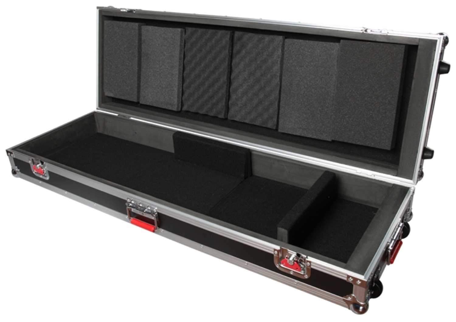Gator GTOUR88V2 88 Note Keyboard Case with Wheels - ProSound and Stage Lighting