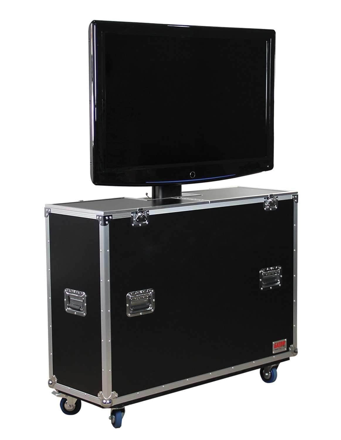Gator 55In LCD Or Plasma Electric Lift Road Case - ProSound and Stage Lighting