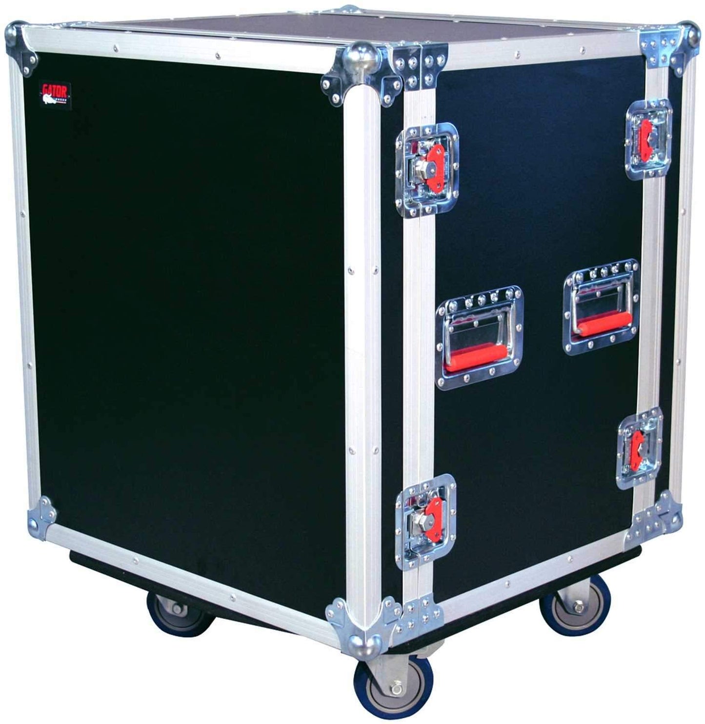 Gator 12U Shock Audio Road Rack Case with Casters - ProSound and Stage Lighting