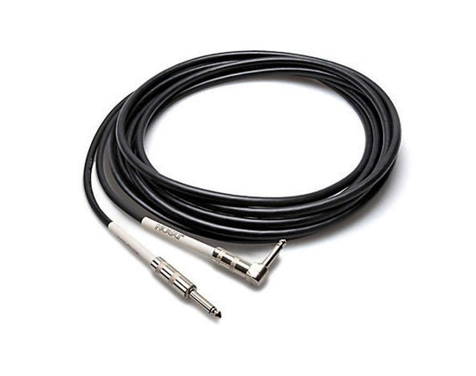 Hosa GTR220R 20Ft Guitar Cable Strt To Right Angle - ProSound and Stage Lighting