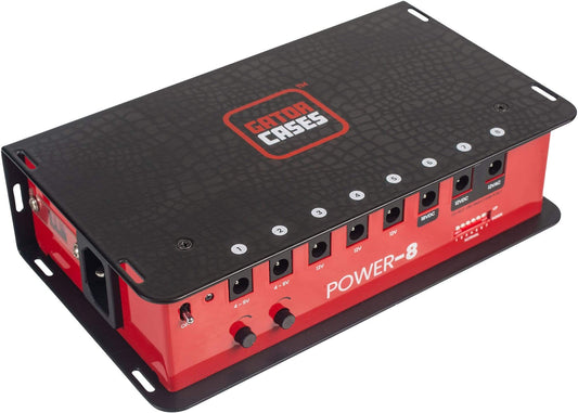 Gator Pedal Board Power Supply With 8 Isolated Outs - PSSL ProSound and Stage Lighting