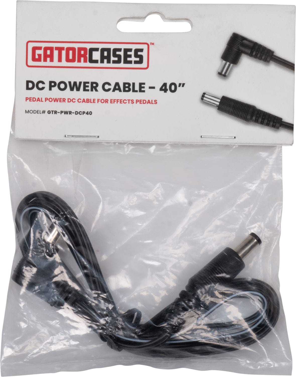 Gator GTR-PWR-DCP40 40-inch Pedal Power DC Cable for Effects Pedals - PSSL ProSound and Stage Lighting