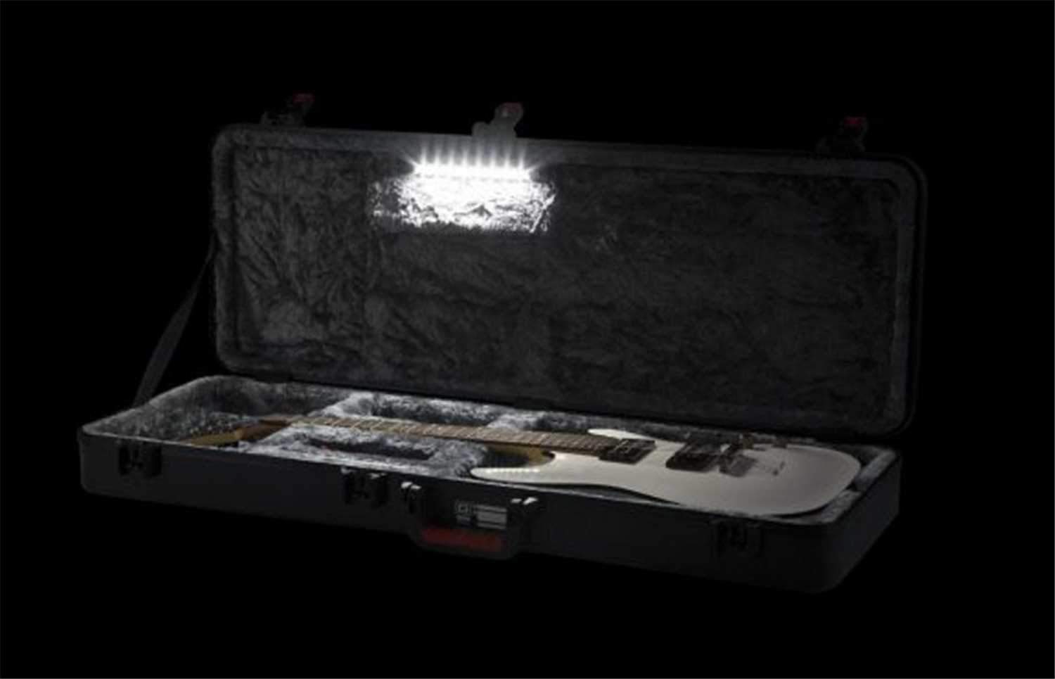 Gator TSA Series ATA Electric Guitar Case with LED - ProSound and Stage Lighting