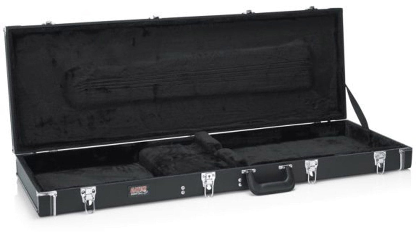 Gator GWBASS Bass Guitar Deluxe Wood Case - ProSound and Stage Lighting