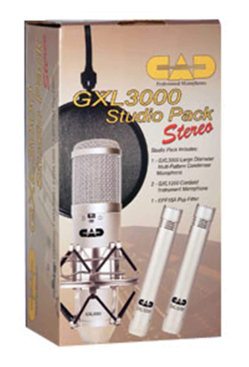 CAD GXL3000SSP Mic Pack with GXL3000 & GXL1200 Mic - ProSound and Stage Lighting