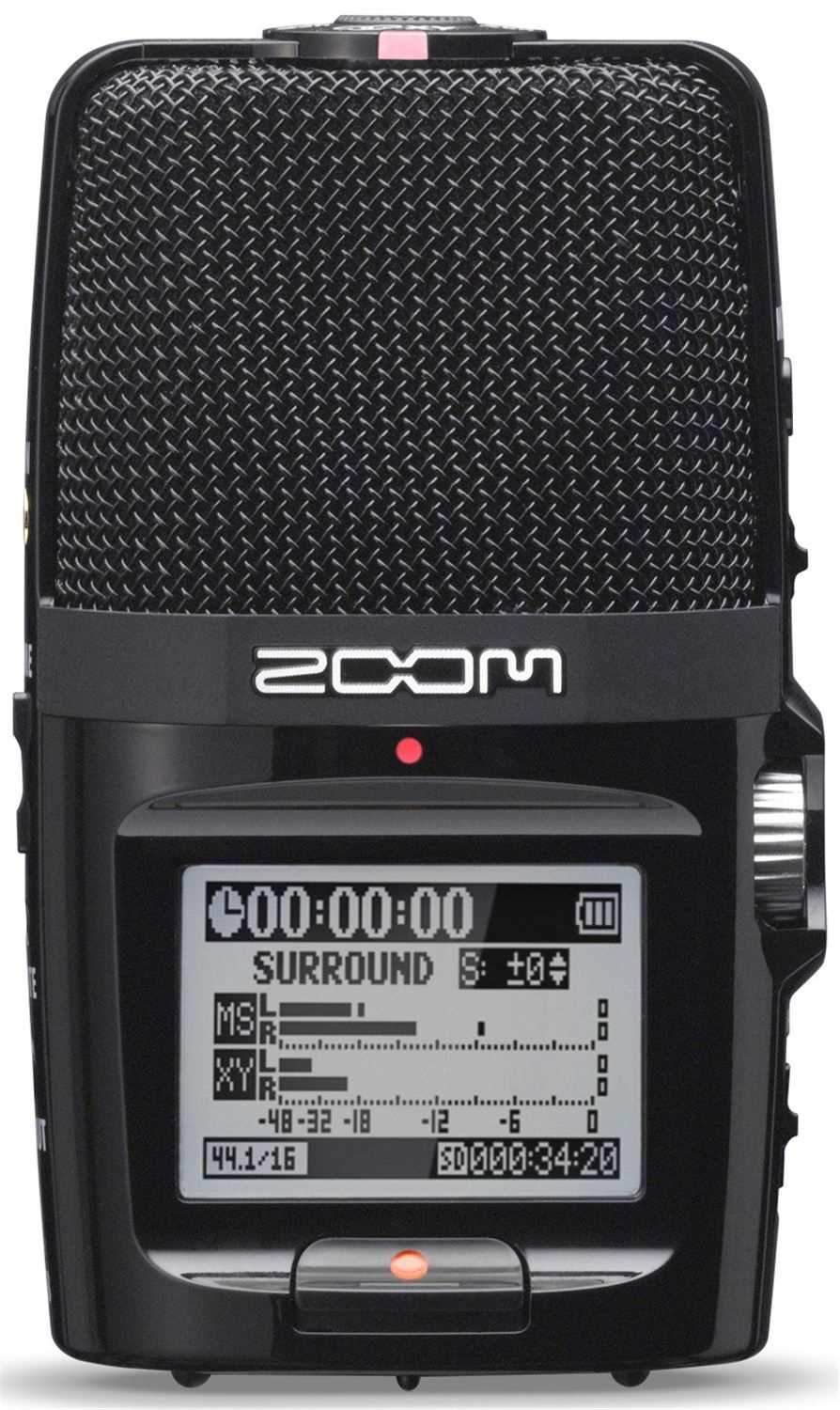 Zoom H2N Portable Mid-Side Handheld Recorder - ProSound and Stage Lighting