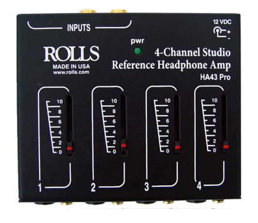 Rolls HA43 Headphone Amp - ProSound and Stage Lighting